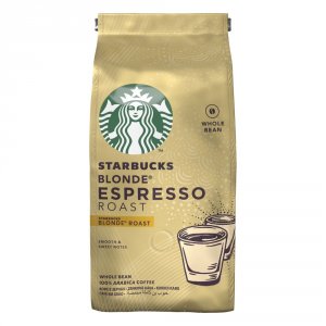 Кофе в зернах Starbucks Blonde Espresso Roast, светлая обжарка, 200 г (12411239)