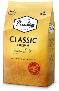 Кофе в зернах Paulig Classic Crema, 1 кг (17534)