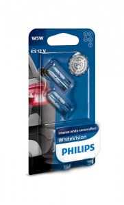 Галогенная лампа Philips WhiteVision W5W 55 Вт