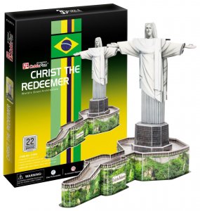 3D пазлы CubicFun Cubic Fun C187h Кубик фан Статуя Христа-Искупителя (Бразилия)