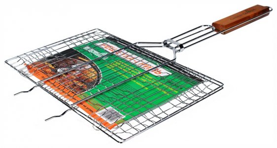 Аксессуары для грилей, мангалов, коптильни Green Glade Решетка-гриль 2007В с антипригарным покрытием