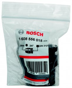 Торцевая головка Bosch размер 24мм, h 50мм, s 3/4'' (1608556015)