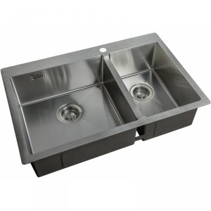 Кухонная мойка Zorg Light ZL R 780-2-510-L Нержавеющая сталь