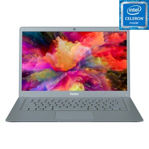 Ноутбук Haier A1400EM (Intel Celeron N3350 1100MHz/14.1"/1366x768/4GB/64GB eMMC/DVD нет/Intel UMA/Wi-Fi/Bluetooth/Windows 10 Home)