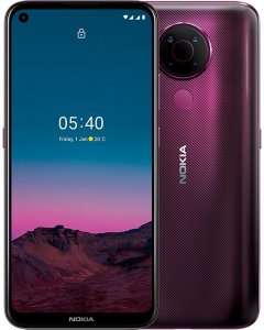 Мобильный телефон Nokia 5.4 Dual SIM 4/128GB (пурпурный)