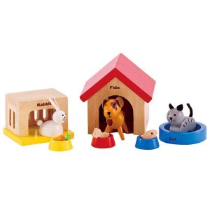 Деревянные игрушки Hape домашние животные (E3455_HP)