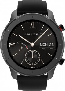 Смарт-часы Amazfit GTR 42mm aluminium case чёрный (6970100372434)