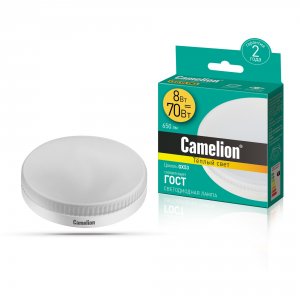 Лампочка Camelion LED8-GX53/830/GX53