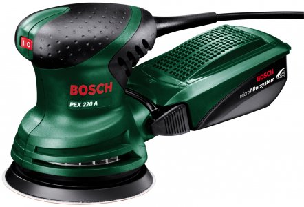 Эксцентриковая шлифмашина Bosch PEX 220 A 220 Вт 125 мм (0603378020)