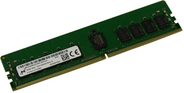 Память для серверов Crucial DDR4 MTA18ASF2G72PZ-3G2J3 16Gb