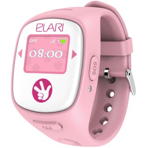 Часы с GPS трекером Elari KidPhone Pink (KP-1)