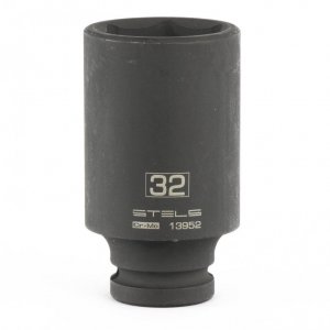 Головка ударная STELS размер 32мм, h 118мм, s 1/2'' (13952)