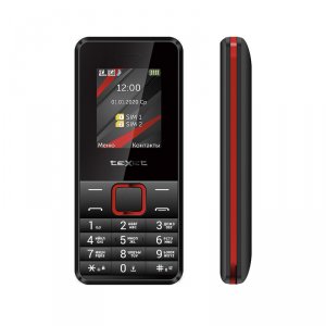 Сотовый телефон teXet TeXet TM-207 Black Red