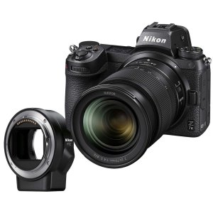 Беззеркальный фотоаппарат Nikon Z7 II Kit 24-70 f/4 S + FTZ адаптер (VOA070K003)
