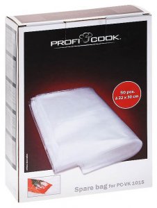 Пакеты для вакуумного упаковщика Profi Cook 22х30, для моделей PC-VK 1015+PC-VK 1080