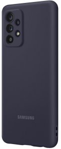 Клип-кейс Samsung Чехол-крышка Samsung EF-PA525TBEGRU для A52, силикон, черный