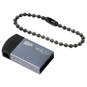Флеш-диск Silicon Power Jewel J20 16GB Blue (SP016GBUF3J20V1B)