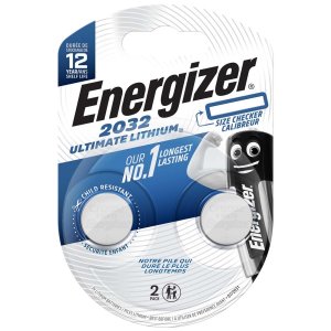 Батарейки Energizer Ultimate Lithium CR2032 BP2, 2 шт. (E301319300)