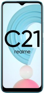 Мобильный телефон Realme Смартфон realme C21 64GB Голубой (C21 4/64GB Blue)