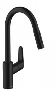 Смеситель для кухни Hansgrohe Focus 31815670 Черный матовый
