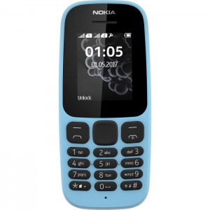 Мобильный телефон Nokia 105 Blue (TA-1010)