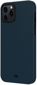 Клип-кейс Pitaka для Apple iPhone 12/12 Pro (сине-черный)