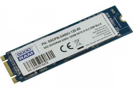 Внутренний SSD Goodram S400U SSDPR-S400U-120-80 120GB