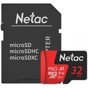 Карта памяти Netac Netac MicroSDHC Memory Card P500 Extreme Pro 32GB w/ad