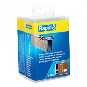 Скобы RAPID 5000127 40 мм, тип 90, 1500 шт