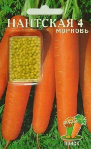 Семена моркови ПОИСК Нантская 4 300 шт