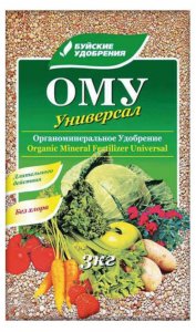 Удобрение органоминеральное Буйские Удобрения Универсал универсальное 3 кг