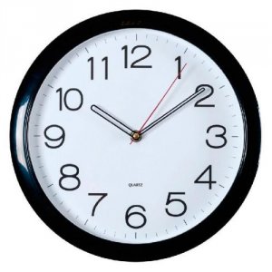 Настенные часы Бюрократ WallC-R78P (WALLC-R78P29/BLACK)