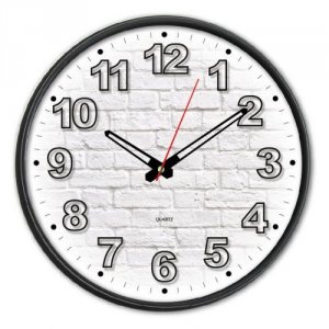 Настенные часы Бюрократ WallC-R71P (WALLC-R71P29/BLACK)