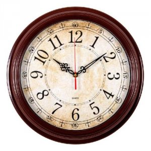 Настенные часы Бюрократ WallC-R77P (WALLC-R77P35/BROWN)