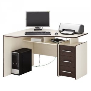 Компьютерные столы Мастер Триан-5 МСТ-УСТ-05-ДМ-ВМ-16