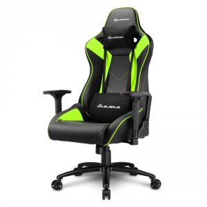 Игровое кресло Sharkoon Elbrus 3 Black/Green