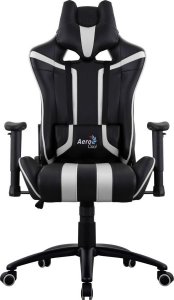 Компьютерное кресло Aerocool AC120 AIR-BW Black/White (4713105968354)
