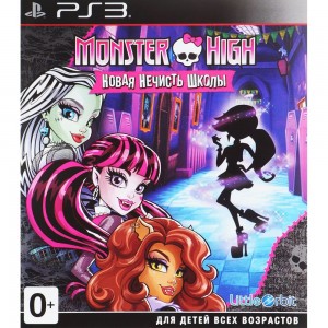 Игра для PS3 Медиа Monster High:New Ghoul in School