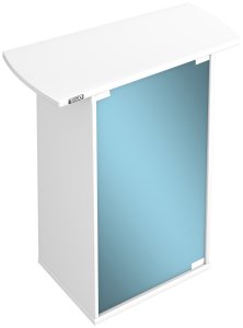 Тумба под аквариум Tetra для AquaArt 60л со стеклянной дверью цвет белый (4811671)