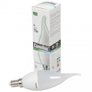 Лампочка Camelion lED8-CW35/845/E14 (LED8-CW35/845/E14)