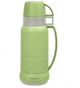 Термос Alpenkok AK-18001S/1 зеленый/серый