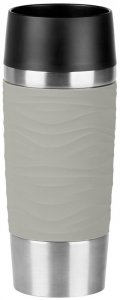 Термосы и термокружки Emsa Travel Mug Waves 0,36 л Olive (N2010800) (3100600206)