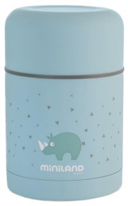 Термос Miniland Silky Thermos, 600 мл, голубой (89221)