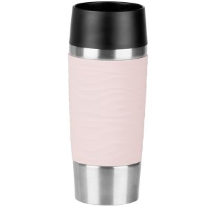 Термосы и термокружки Emsa Travel Mug Waves 0,36 л Pink (N2010600) (3100600204)