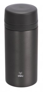Термосы и термокружки DELI 17657 dk-gray, 0.42л. (17657DK-GRAY)