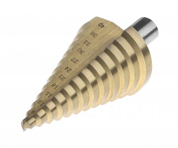 Сверло по металлу Hammer Ф40х105мм (dr mt 6,0-40,0мм*105/13мм) (202-129)