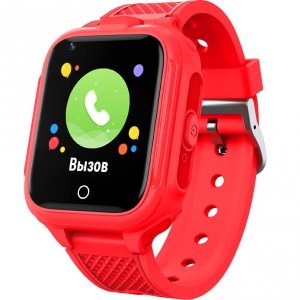 Детские умные часы GEOZON G-Kids 4G PLUS (красный) (G-W14RED)