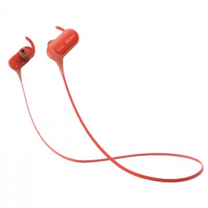 Спортивные наушники Bluetooth Sony MDR-XB50BS Red