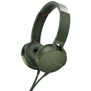 Наушники с микрофоном Sony XB550AP Extra Bass Green (MDRXB550APGC(Е))