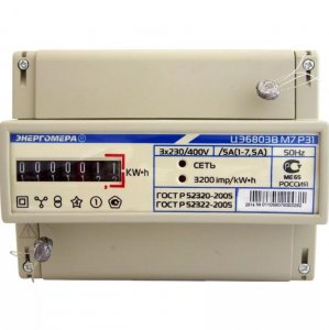 Счетчики электроэнергии Энергомера 151701 ЦЭ-6803В 1 3ф 5-60А 230В